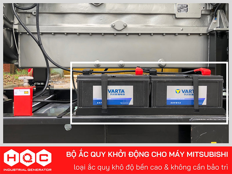 7 phụ kiện tiêu chuẩn miễn phí, khi mua máy phát điện Mitsubishi Trung Quốc