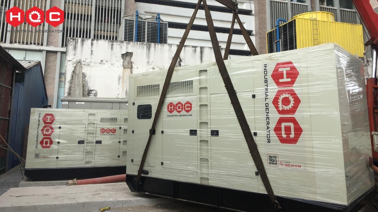 Máy phát điện Doosan 750 kVA cho chung cư Housinco - Nguyễn Xiển, Hà Nội