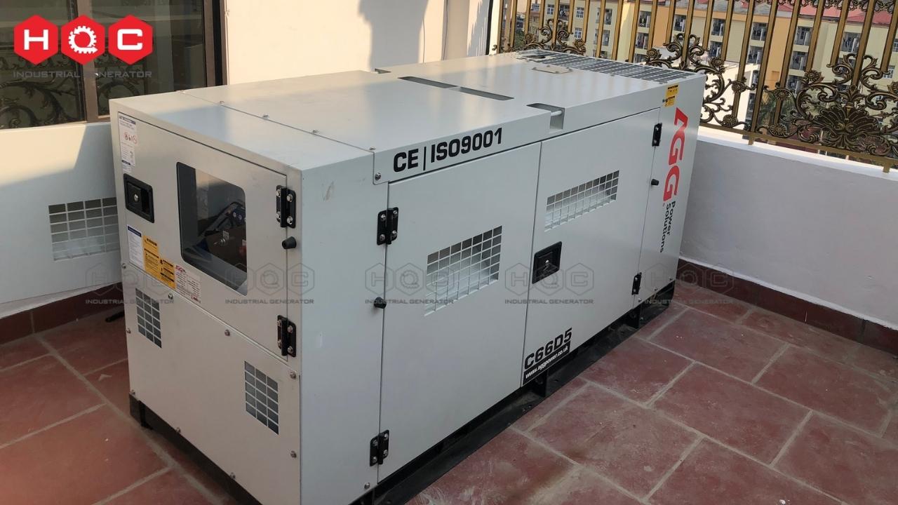 Máy phát điện Cummins Trung Quốc 60 kVA cho tòa nhà 6 tầng tại Nam Định