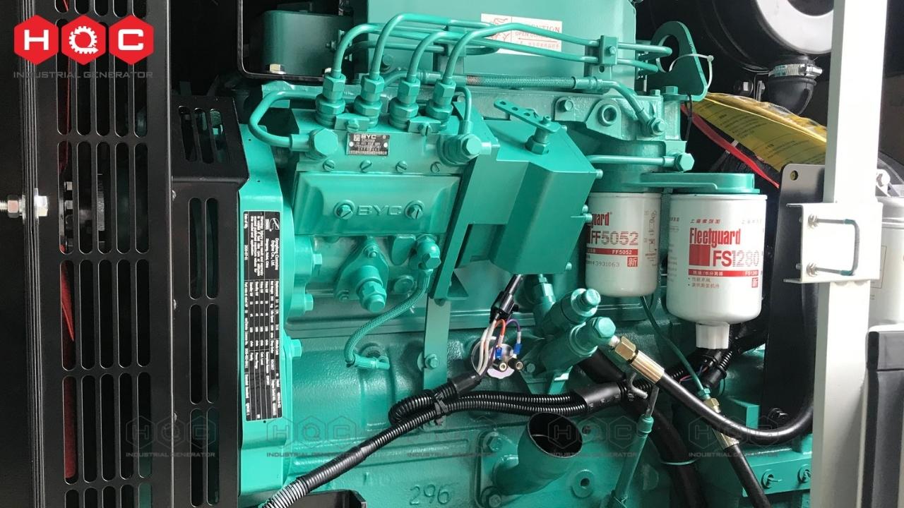 Máy phát điện Cummins Trung Quốc 60 kVA cho tòa nhà 6 tầng tại Nam Định