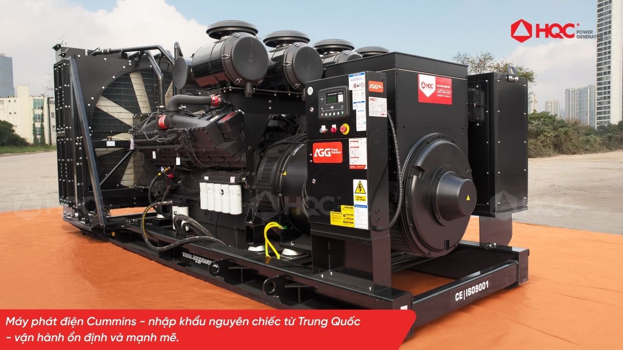 Máy phát điện Cummins 1250 kVA