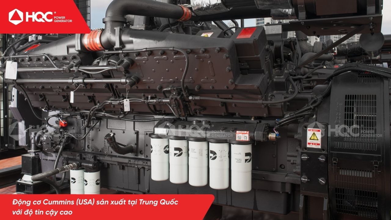 Máy phát điện Cummins 1250 kVA