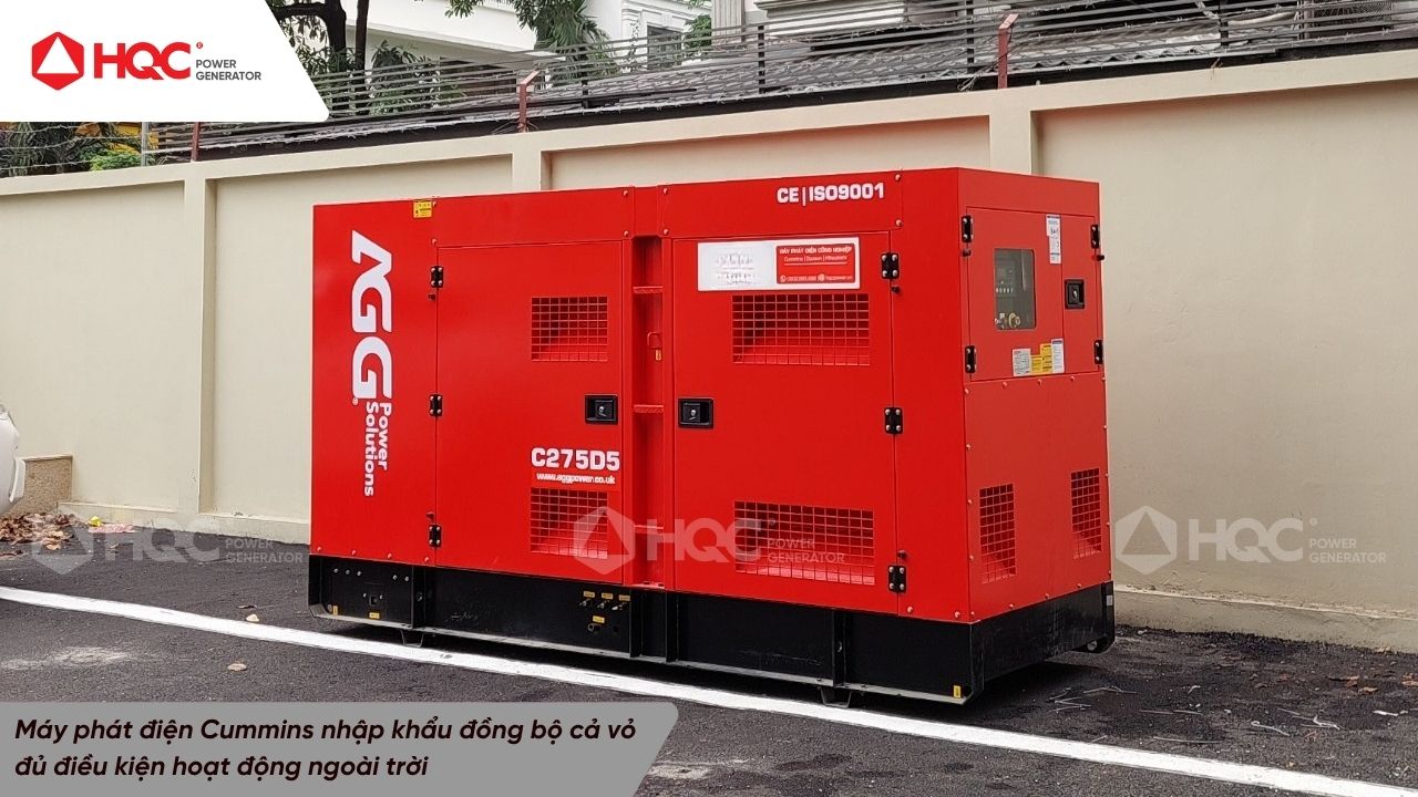 Máy phát điện Cummins 275 kVA