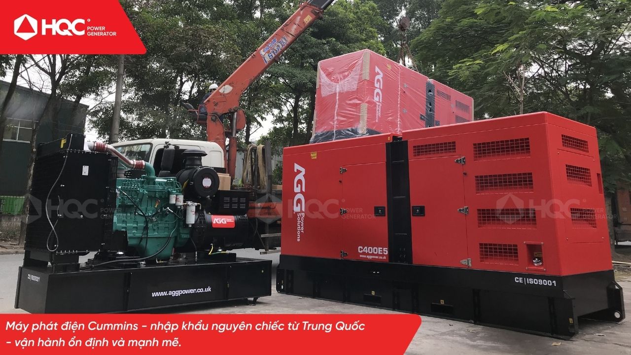 Máy phát điện Cummins 350 kVA