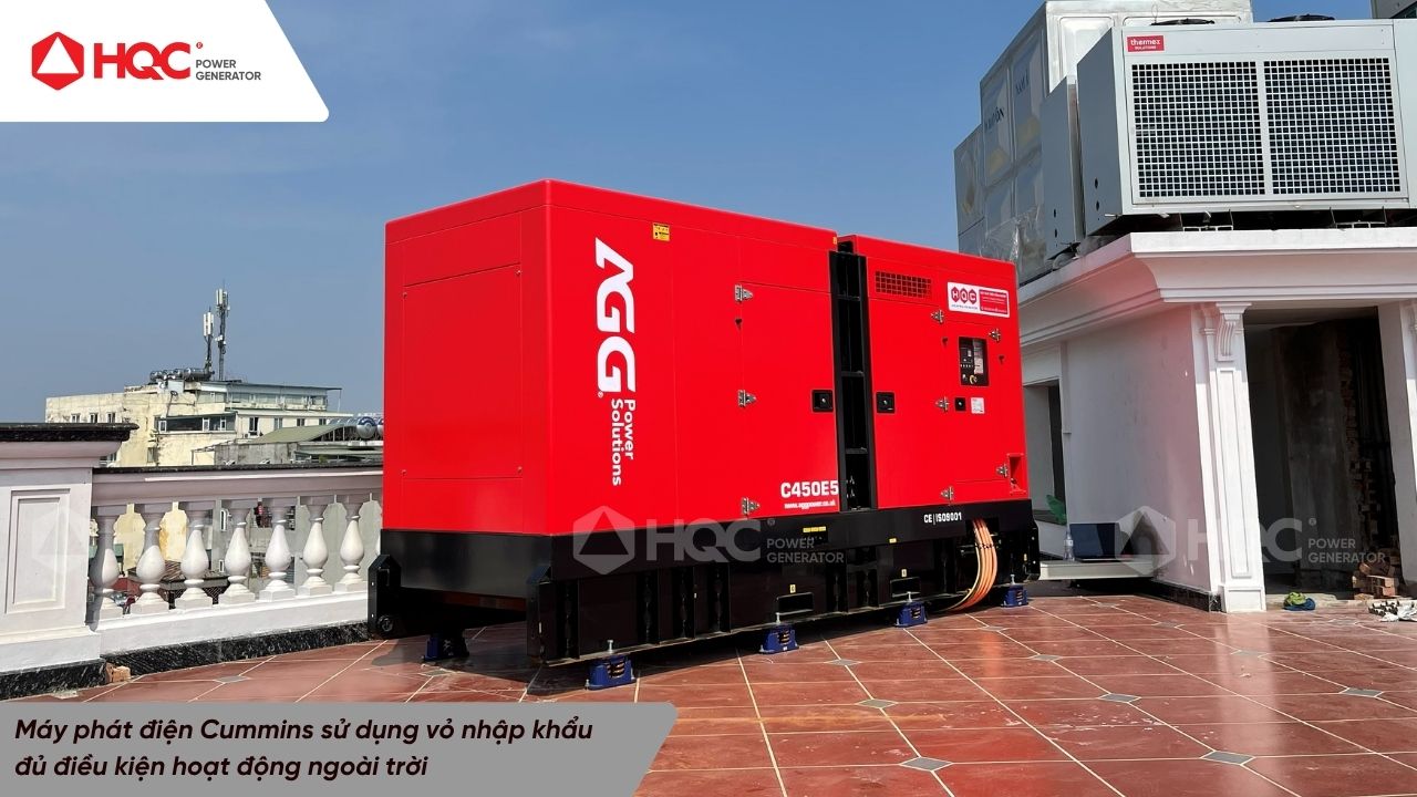 Máy phát điện Cummins 500 kVA