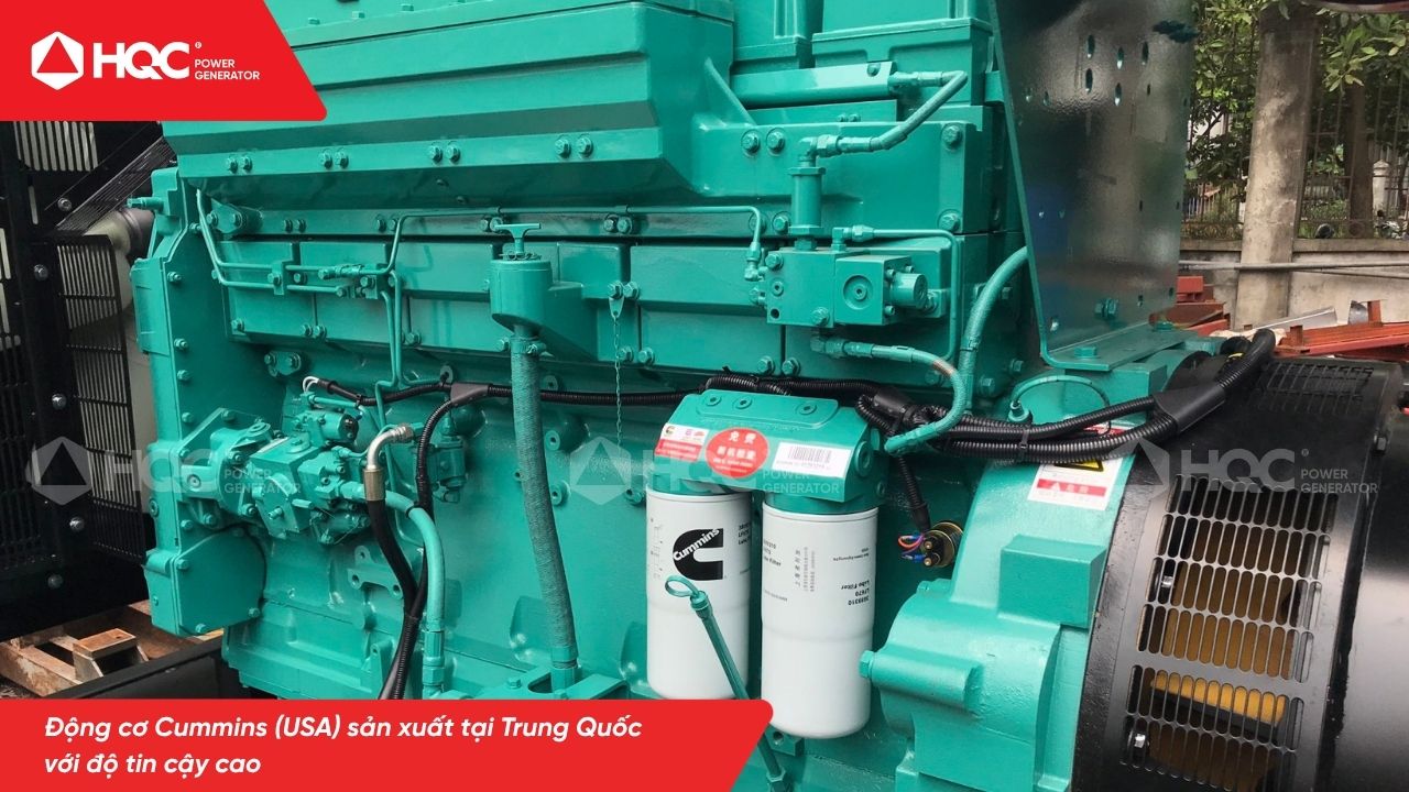 Máy phát điện Cummins 600 kVA