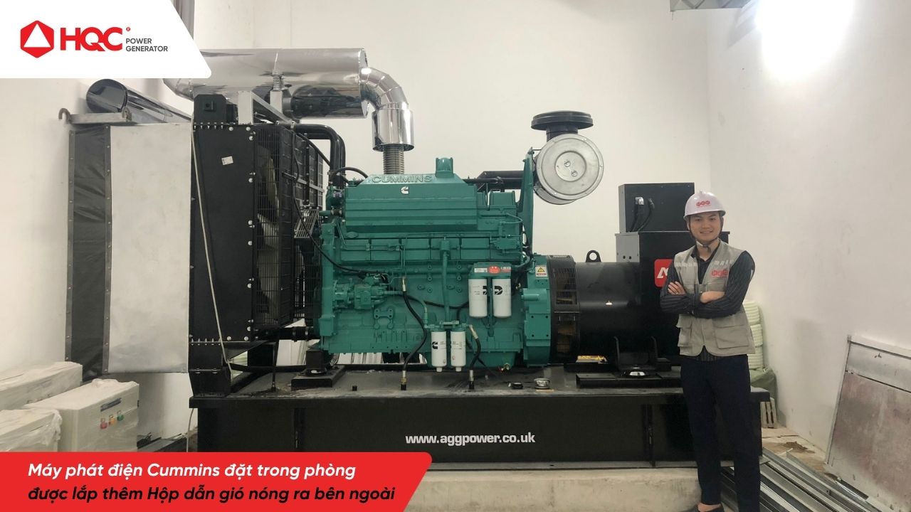 Máy phát điện Cummins 600 kVA
