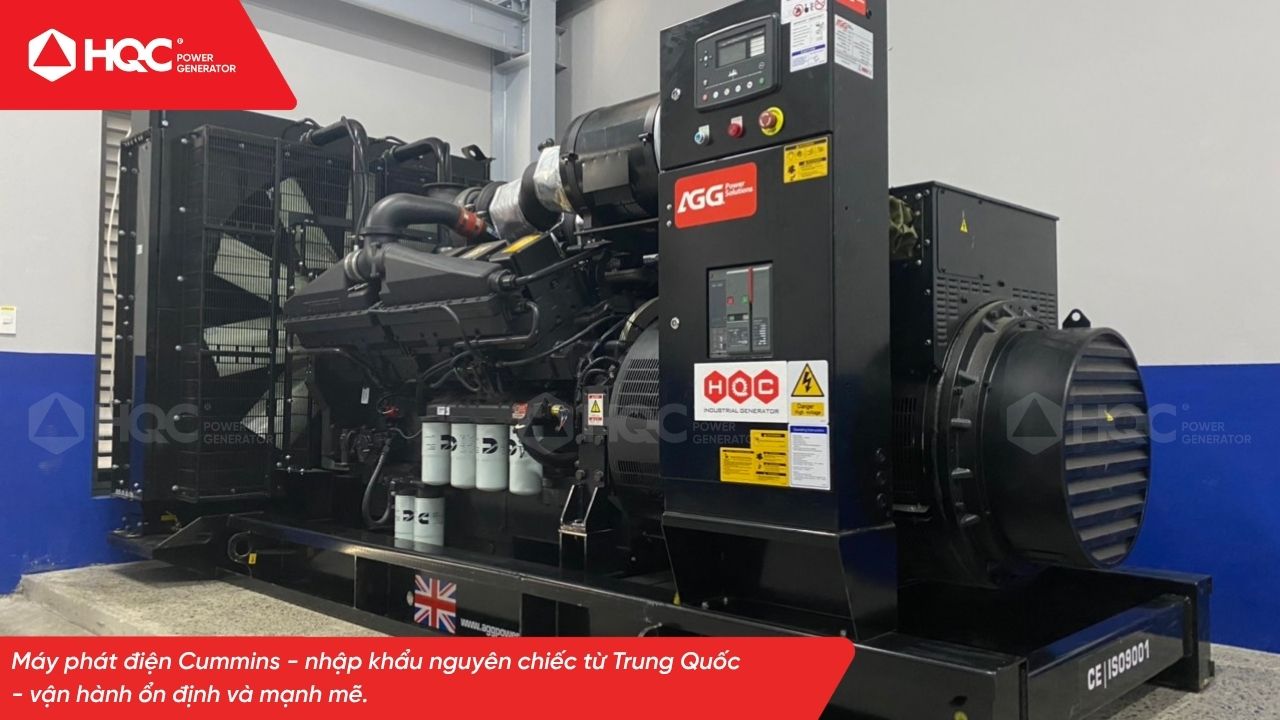Máy phát điện Cummins 750 kVA