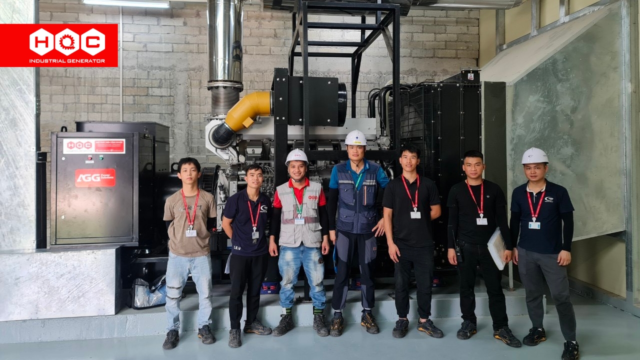 Các sản phẩm máy phát điện công nghiệp của HQC được nhập khẩu từ Trung Quốc với 100% thiết bị của các hãng G7 ngày càng được nhiều khách hàng lớn tin dùng.