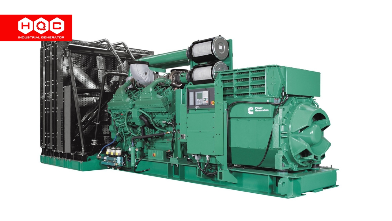 Máy phát điện công nghiệp Cummins Power Generation - thương hiệu máy phát điện cao cấp quen thuộc cho các công trình cao cấp quy mô lớn.