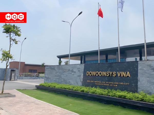 Nhà máy linh kiện điện thoại Dowooinsys (Hàn Quốc) tại Thái Nguyên