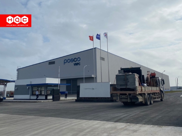 Nhà máy thép POSCO VIỆT NAM của Hàn Quốc tại Hải Phòng