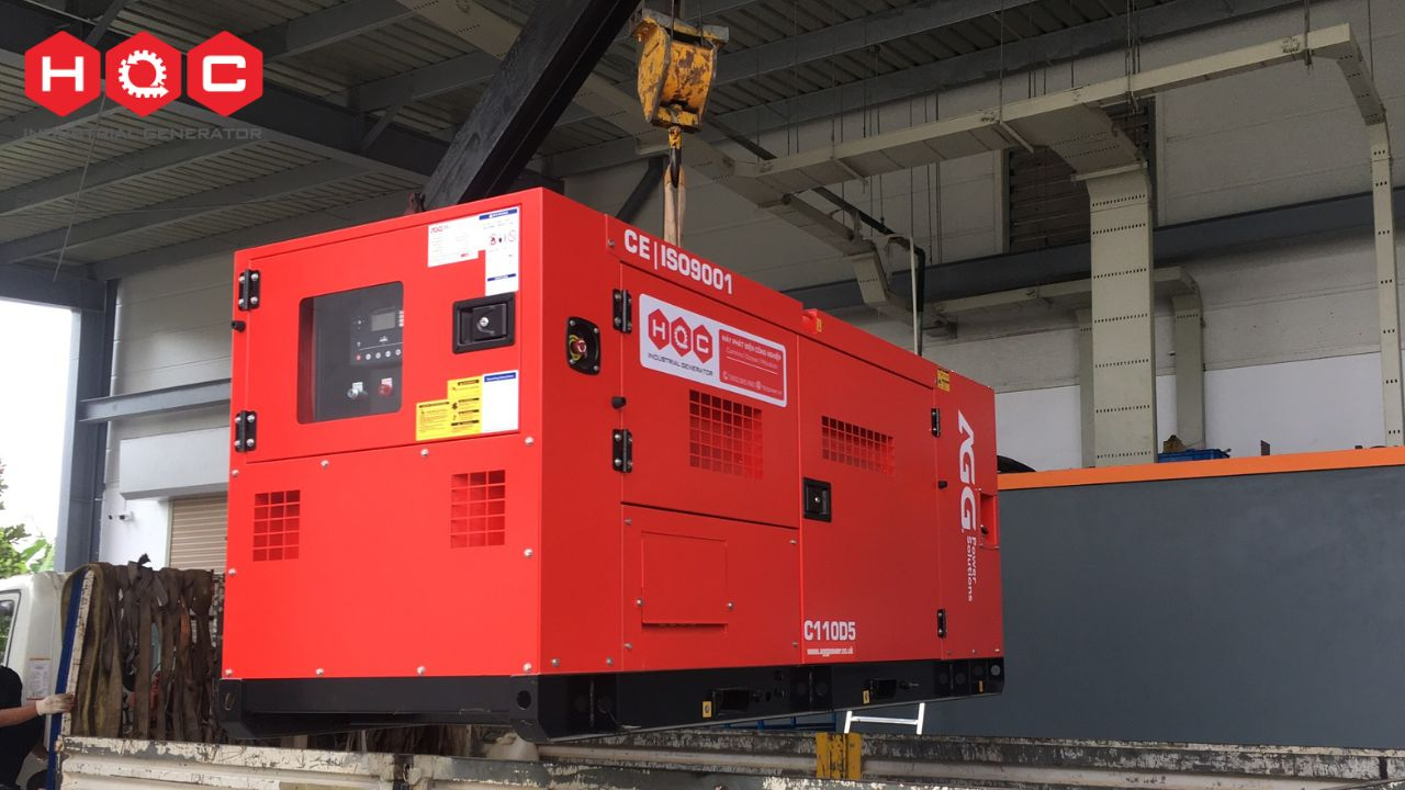 Máy phát điện Cummins 125kVA do hãng AGG Power Solutions – đối tác ủy quyền của Cummins lắp ráp tại Trung Quốc