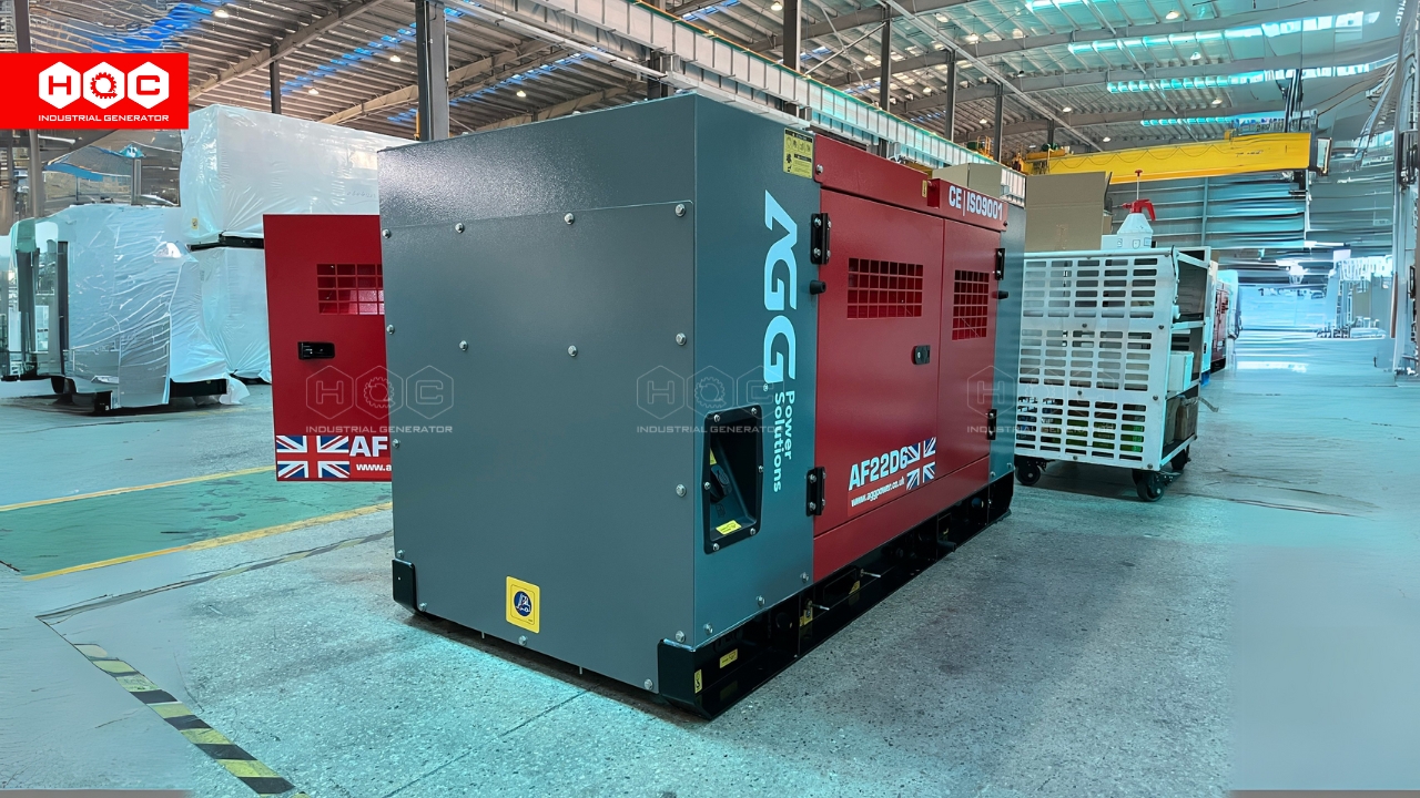 Máy phát điện Baudouin 100kVA do AGG Power Solutions sản xuất