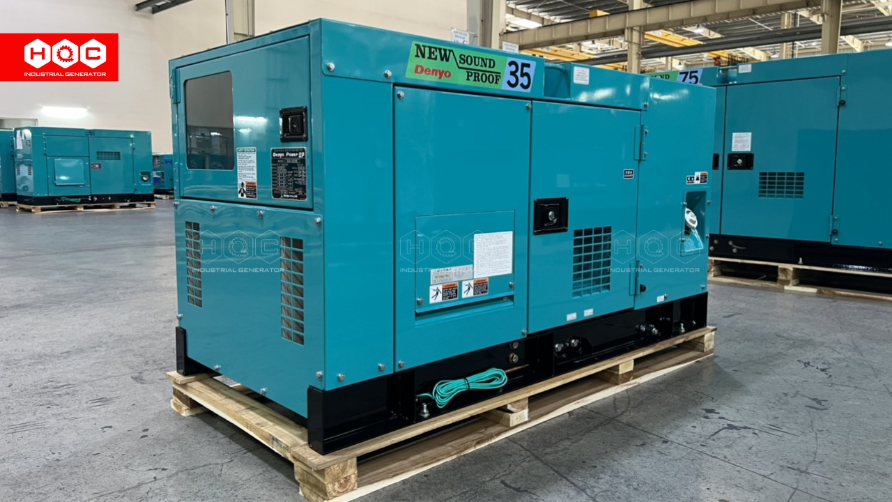 Máy phát điện Denyo 150kVA - thương hiệu nổi tiiếng của Nhật Bản
